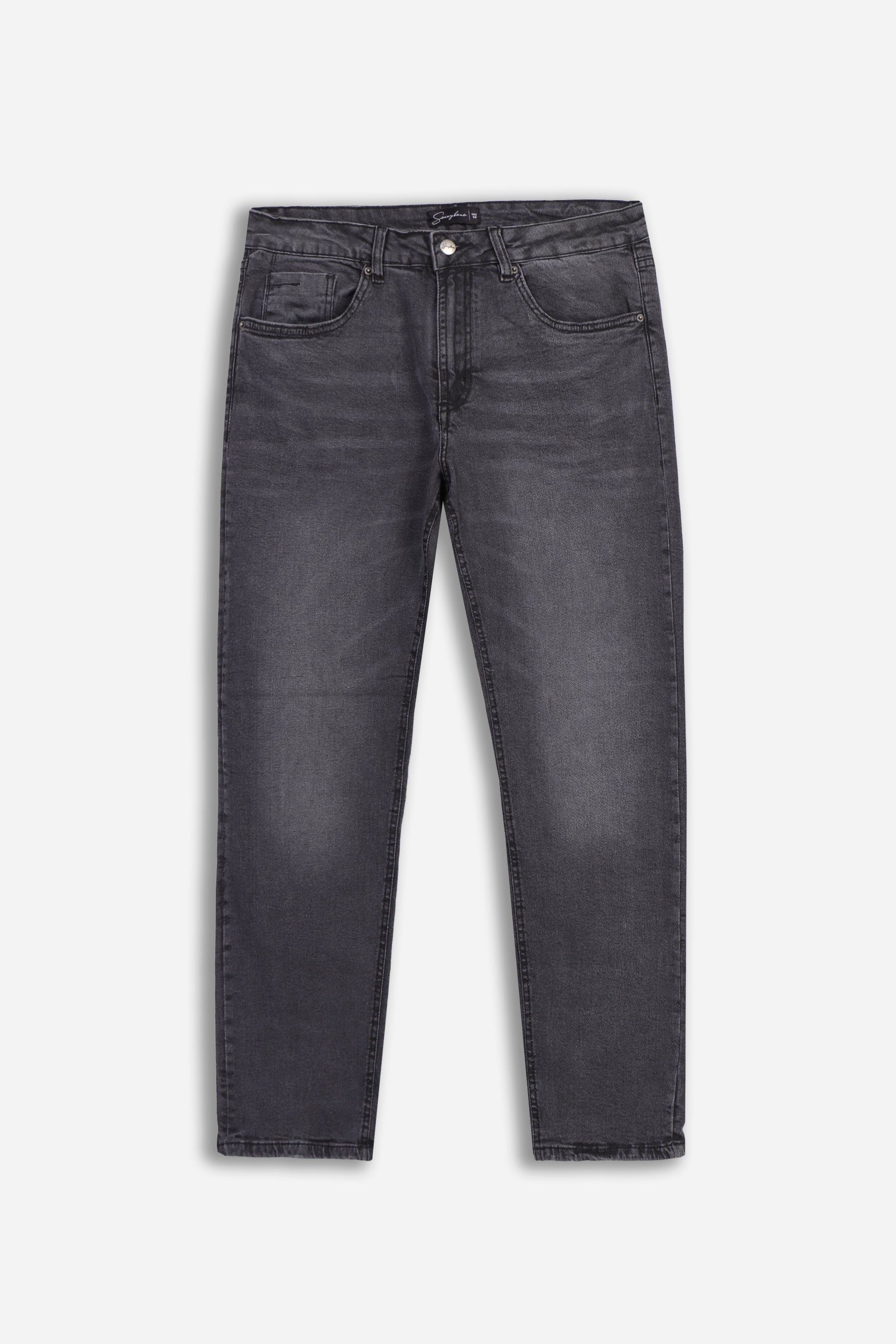 DENIM REGULAR FIT GRIGIO