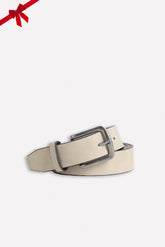 CINTURA EFFETTO PELLE BEIGE