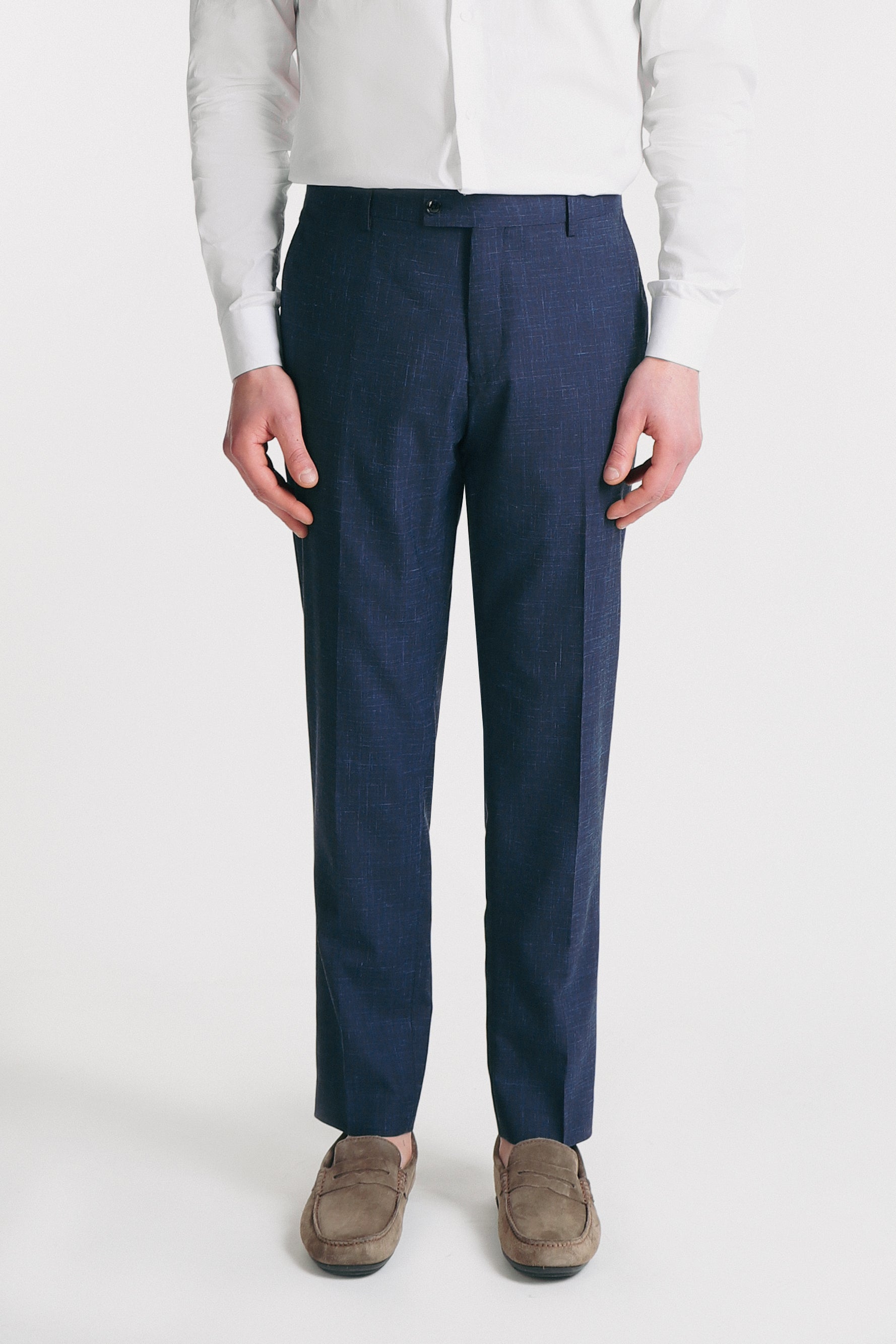 PANTALONI COMFORT FIT BLEU - Sonnybono