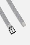 CINTURA IN CORDA ELASTICA GRIGIO CHIARO