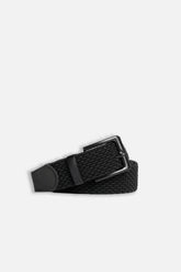CINTURA CORDA ELASTICA NERO