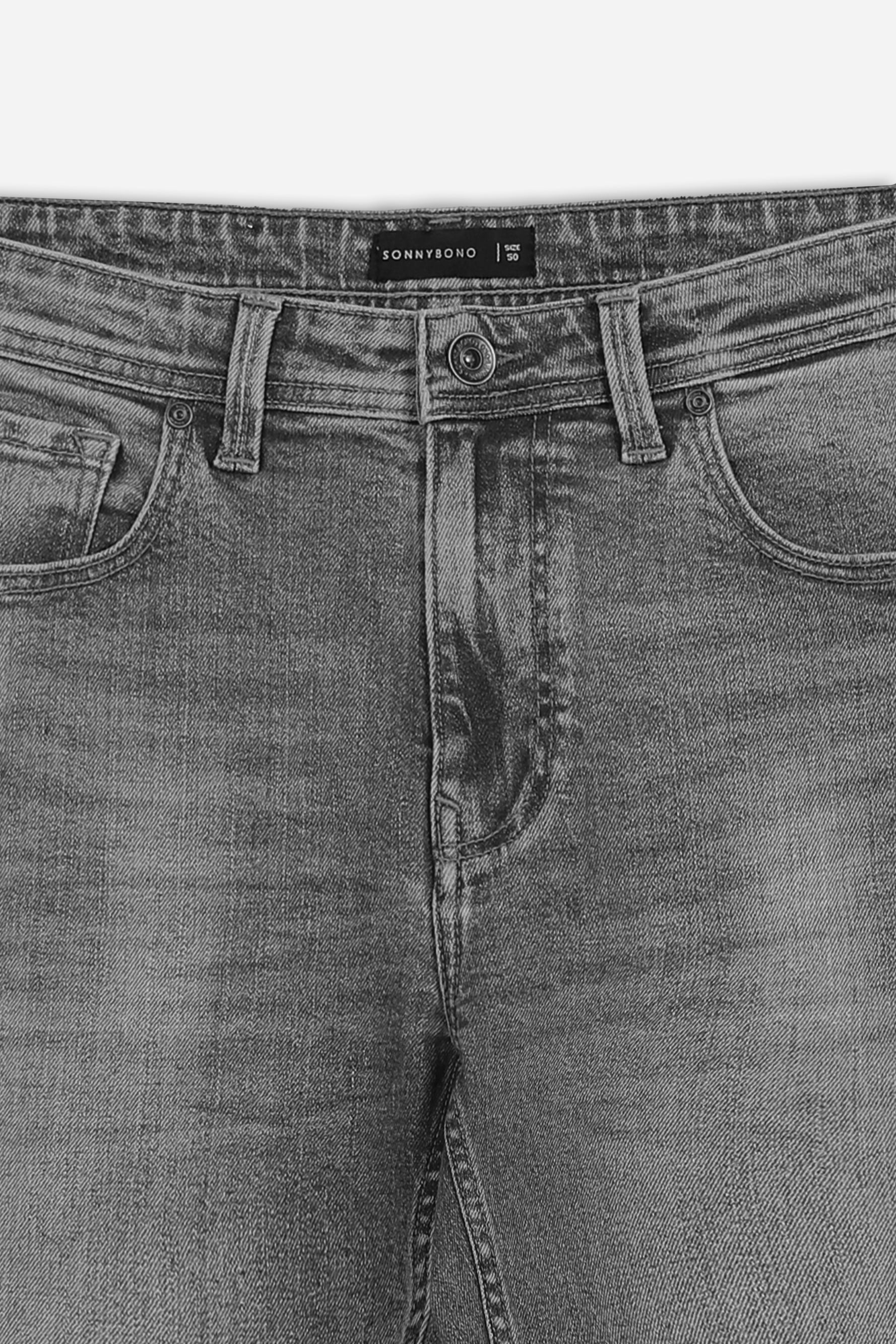 DENIM REGULAR FIT GRIGIO
