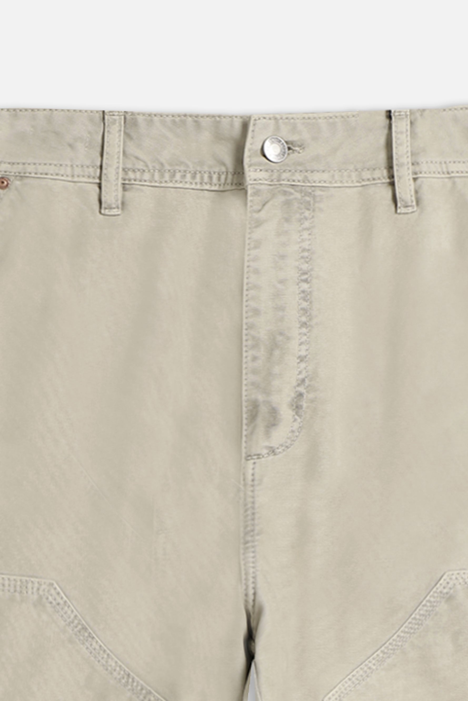 PANTALONI WORKER IN CANVAS SABBIA - Sonnybono