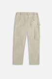 PANTALONI WORKER IN CANVAS SABBIA - Sonnybono