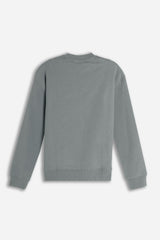 FELPA GIROCOLLO BASIC GRIGIO MEDIO