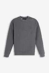 FELPA GIROCOLLO BASIC M G.SCURO