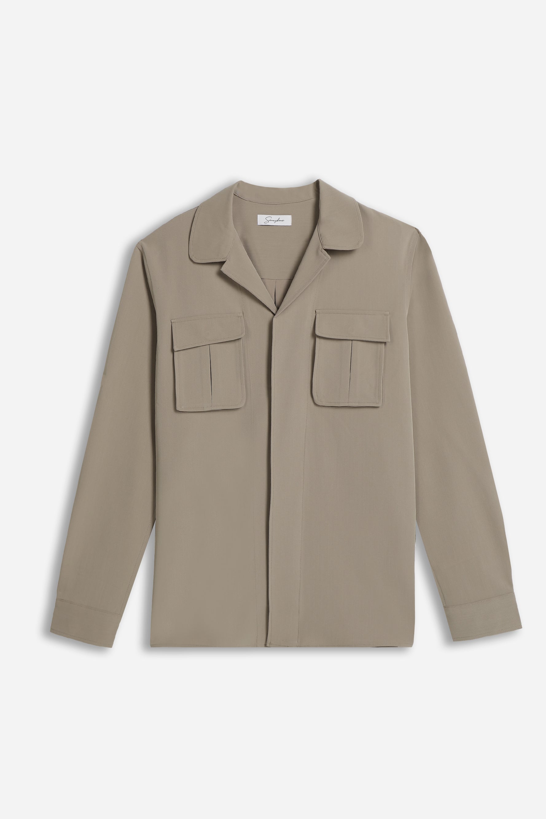 GIUBBOTTO OVERSHIRT SABBIA - Sonnybono