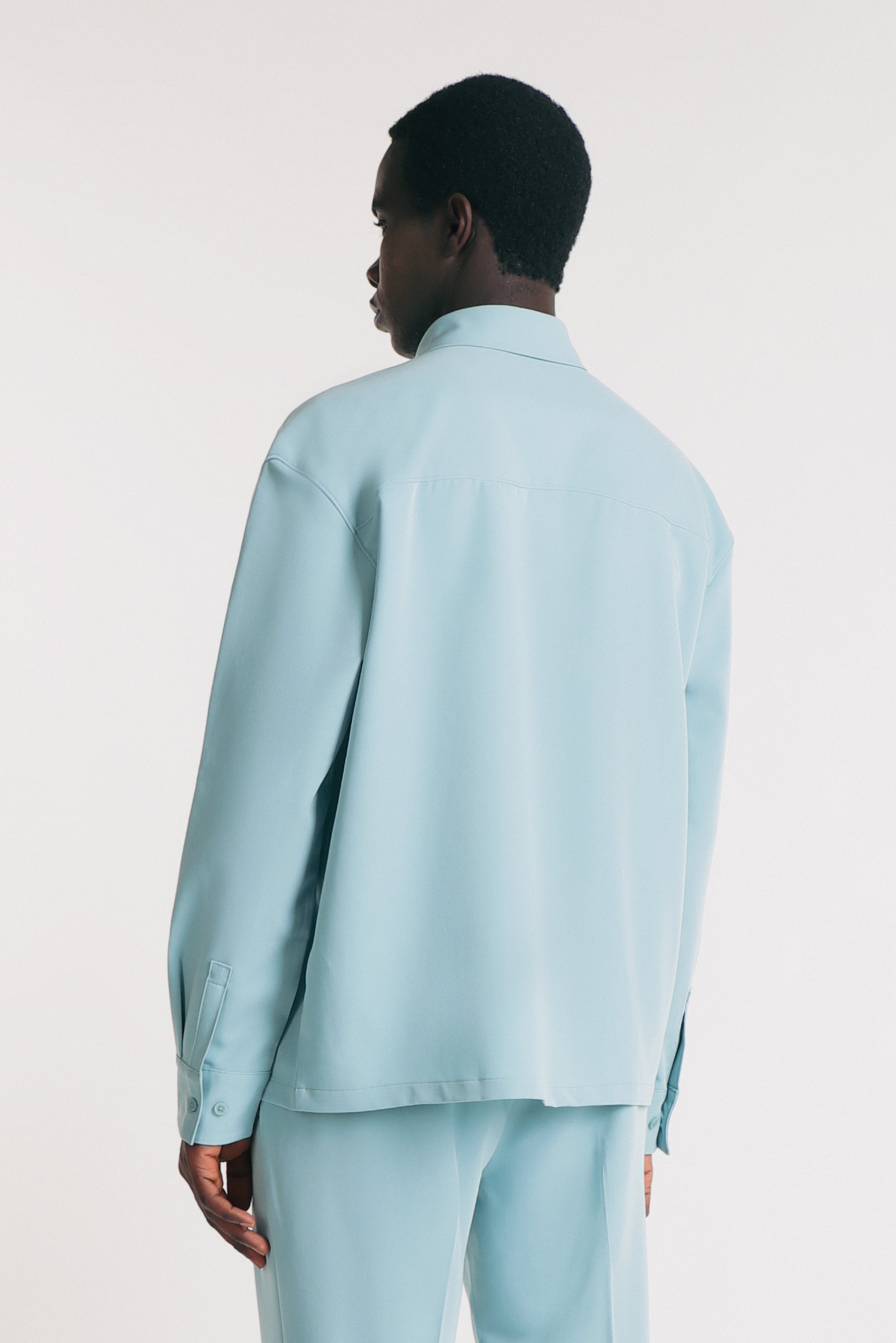 OVERSHIRT IN POLIVISCOSA POLVERE - Sonnybono