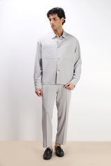 PANTALONE JOGGER MORBIDO GRIGIO GHIACCIO