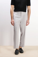 PANTALONE JOGGER MORBIDO GRIGIO GHIACCIO
