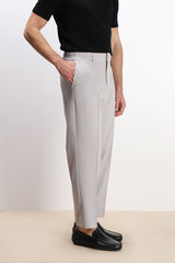 PANTALONE JOGGER MORBIDO GRIGIO GHIACCIO