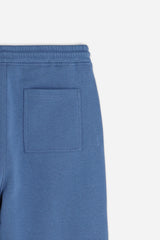 PANTALONE IN FELPA JOGGER COBALTO
