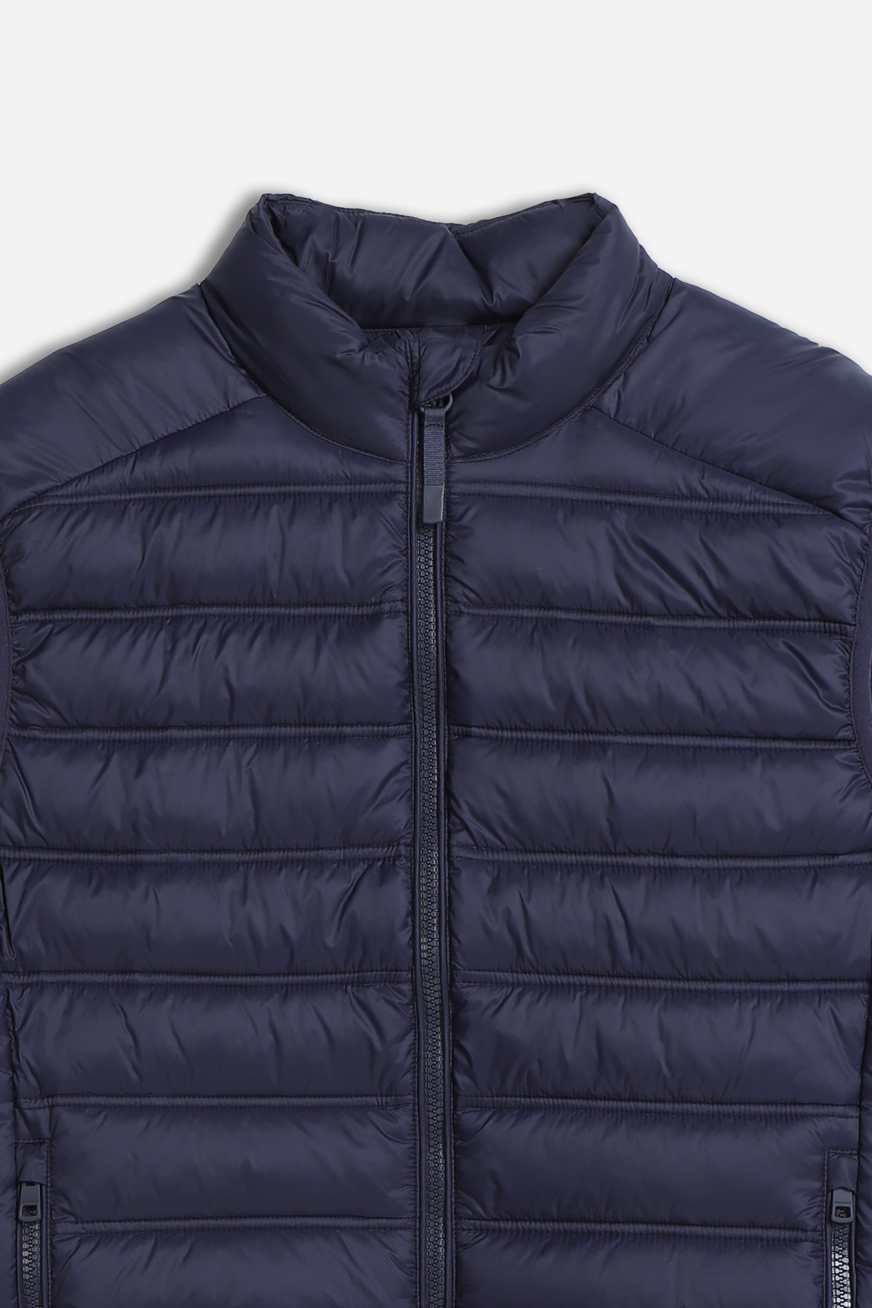 GILET LEGGERO TRAPUNTATO BLEU - Sonnybono