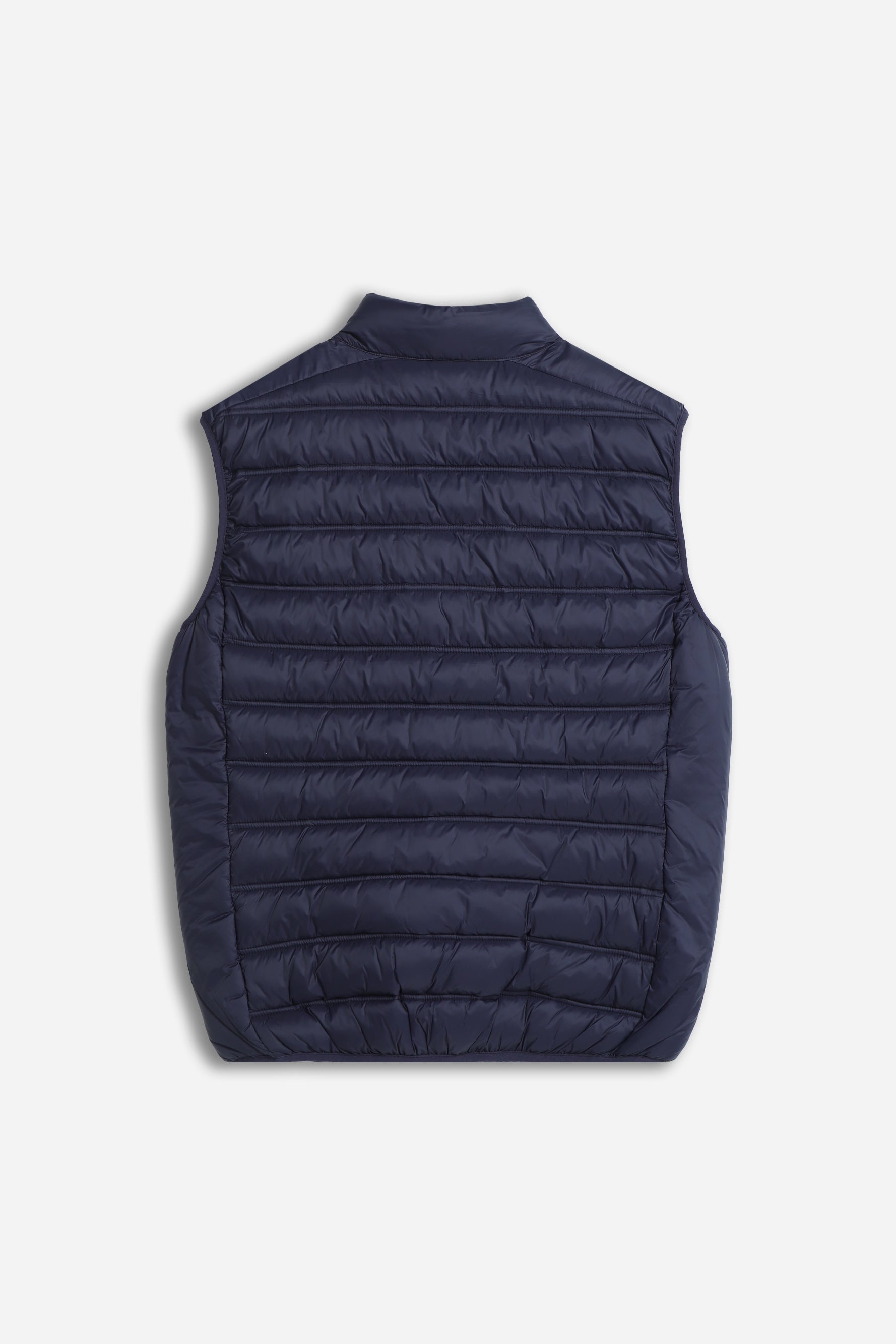 GILET LEGGERO TRAPUNTATO BLEU - Sonnybono