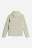 GIUBBOTTO IN SOFTSHELL CON CAPPUCCIO BEIGE