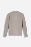 MAGLIA A COSTINA COLLO POLO MEZZA ZIP M B.GE CH