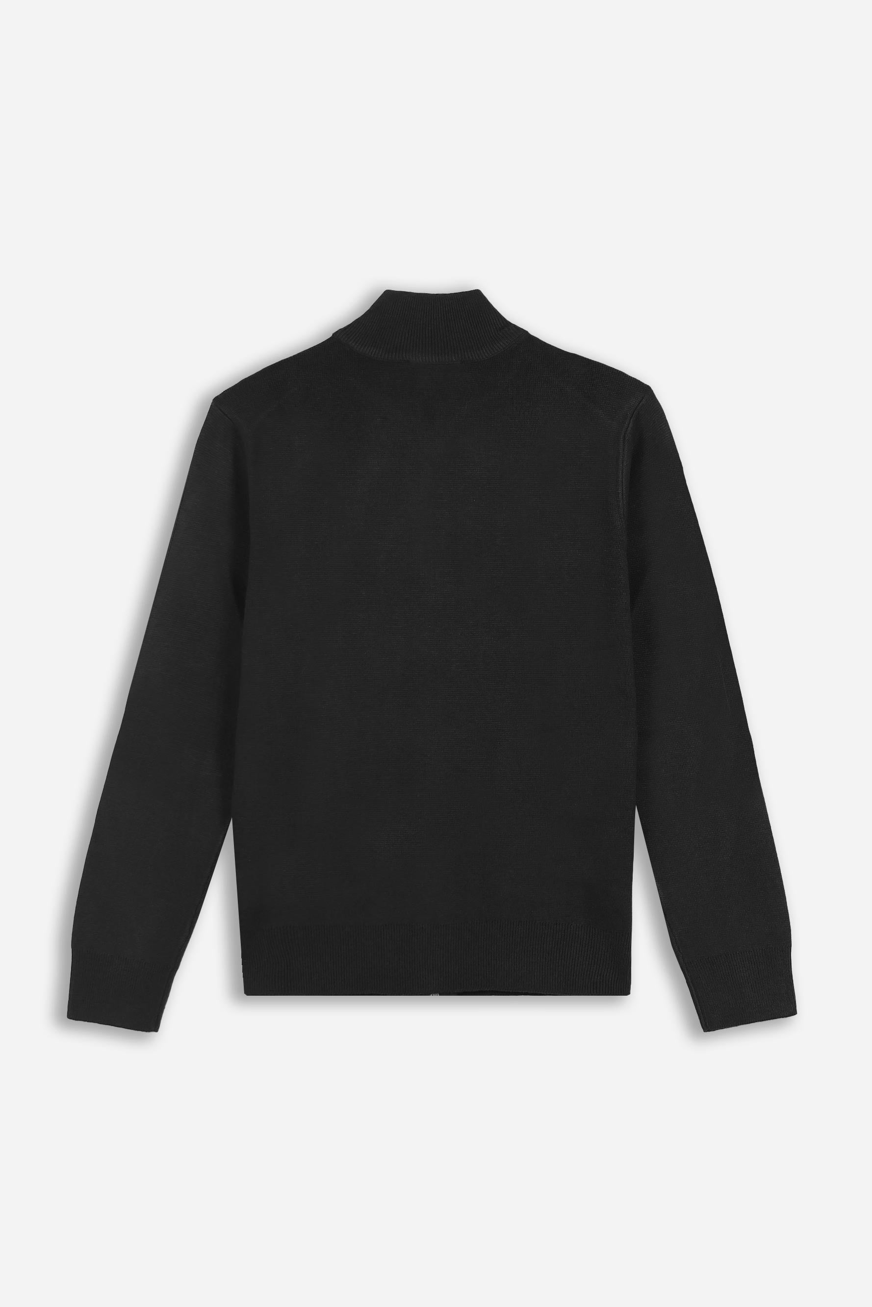 MAGLIA BOMBER IN PUNTO MILANO NERO - Sonnybono