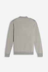 MAGLIA GIROCOLLO STRUTTURATA VANISE' BEIGE CHIARO