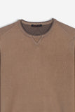 MAGLIA GIROCOLLO BISCOTTO
