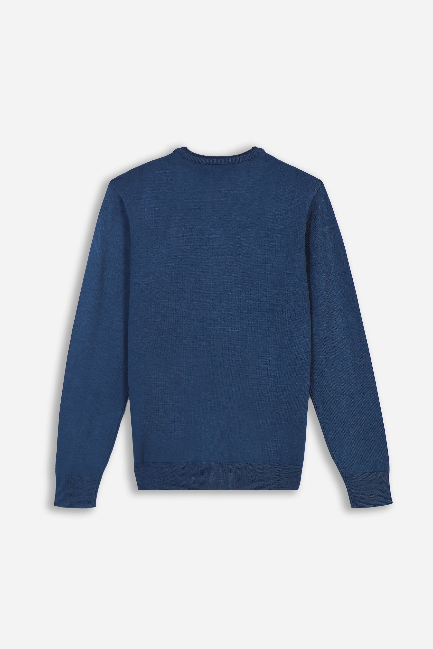 MAGLIA GIROCOLLO PETROLIO