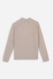 MAGLIA MEZZO COLLO A COSTINE M B.GE CH