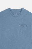 T-SHIRT SLUB CON TASCHINO AVION - Sonnybono