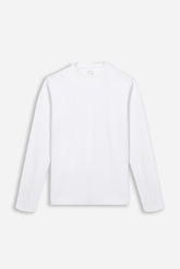 T-SHIRT GIROCOLLO MANICA LUNGA BIANCO