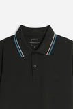 POLO IN PIQUET BASIC NERO