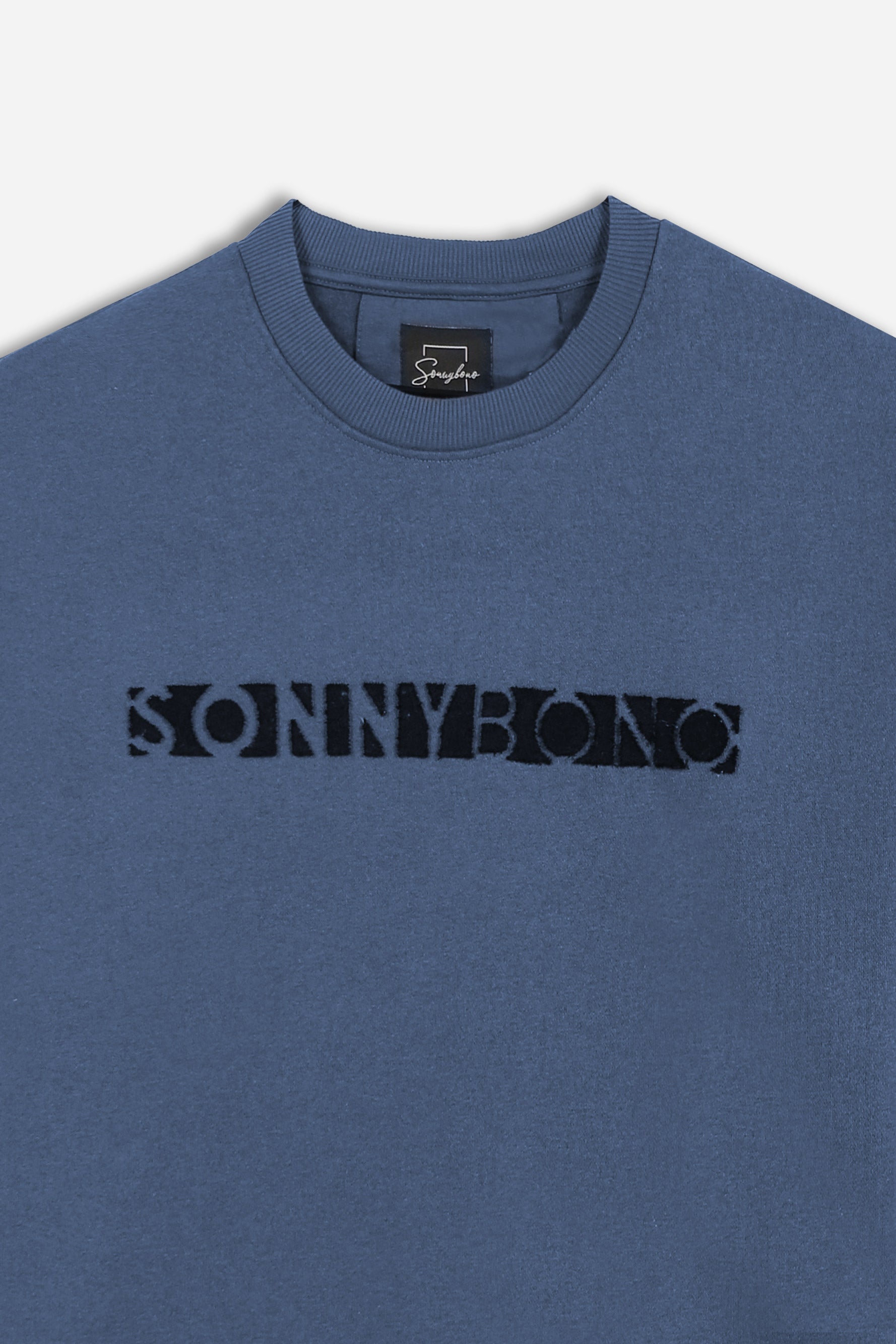 FELPA GIROCOLLO CON LOGO AVION - Sonnybono