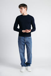 DENIM STRAIGHT FIT BLEU