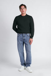 DENIM STRAIGHT FIT INDACO