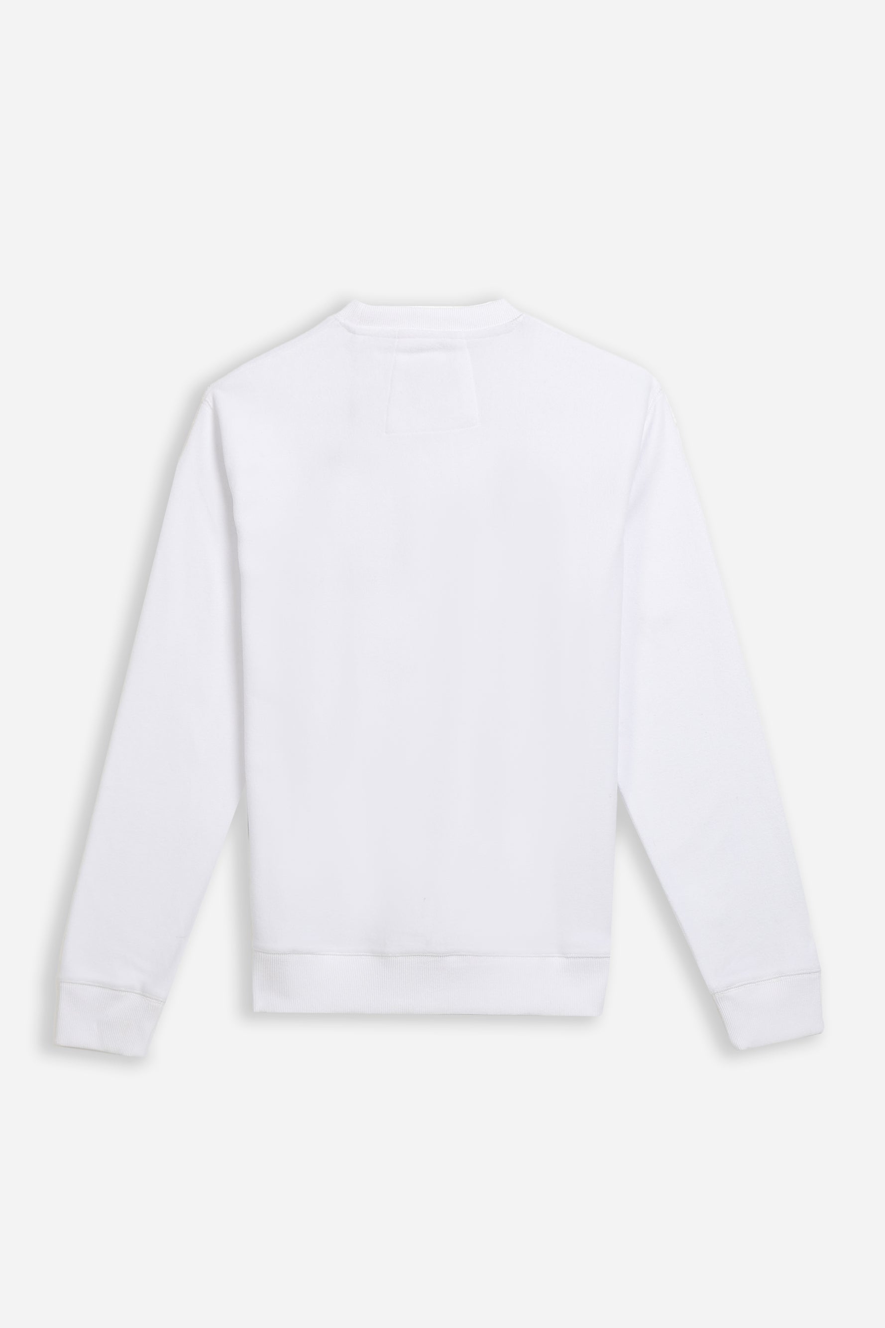 FELPA GIROCOLLO IN PILE BIANCO - Sonnybono