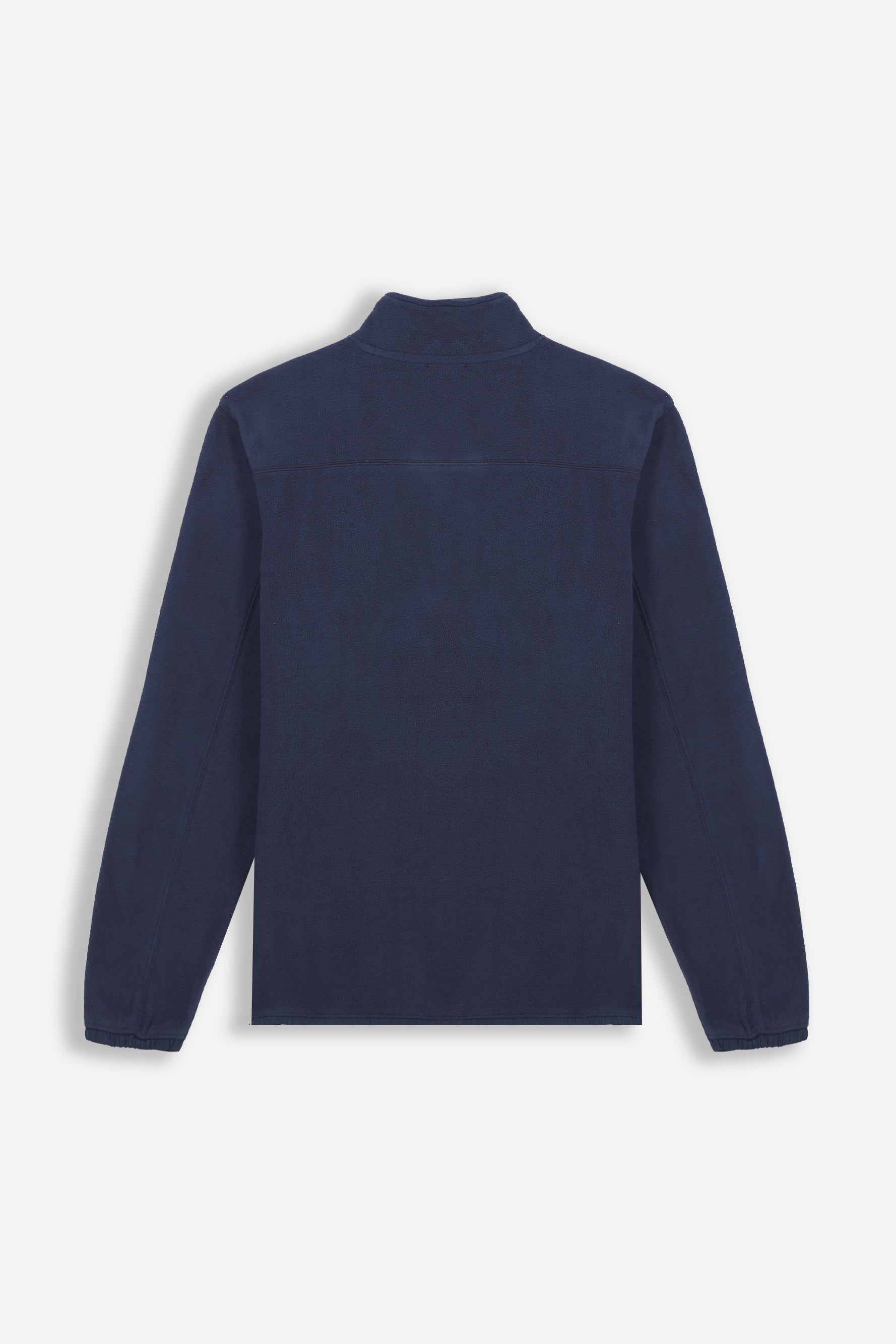 FELPA MEZZA ZIP IN PILE BLEU - Sonnybono