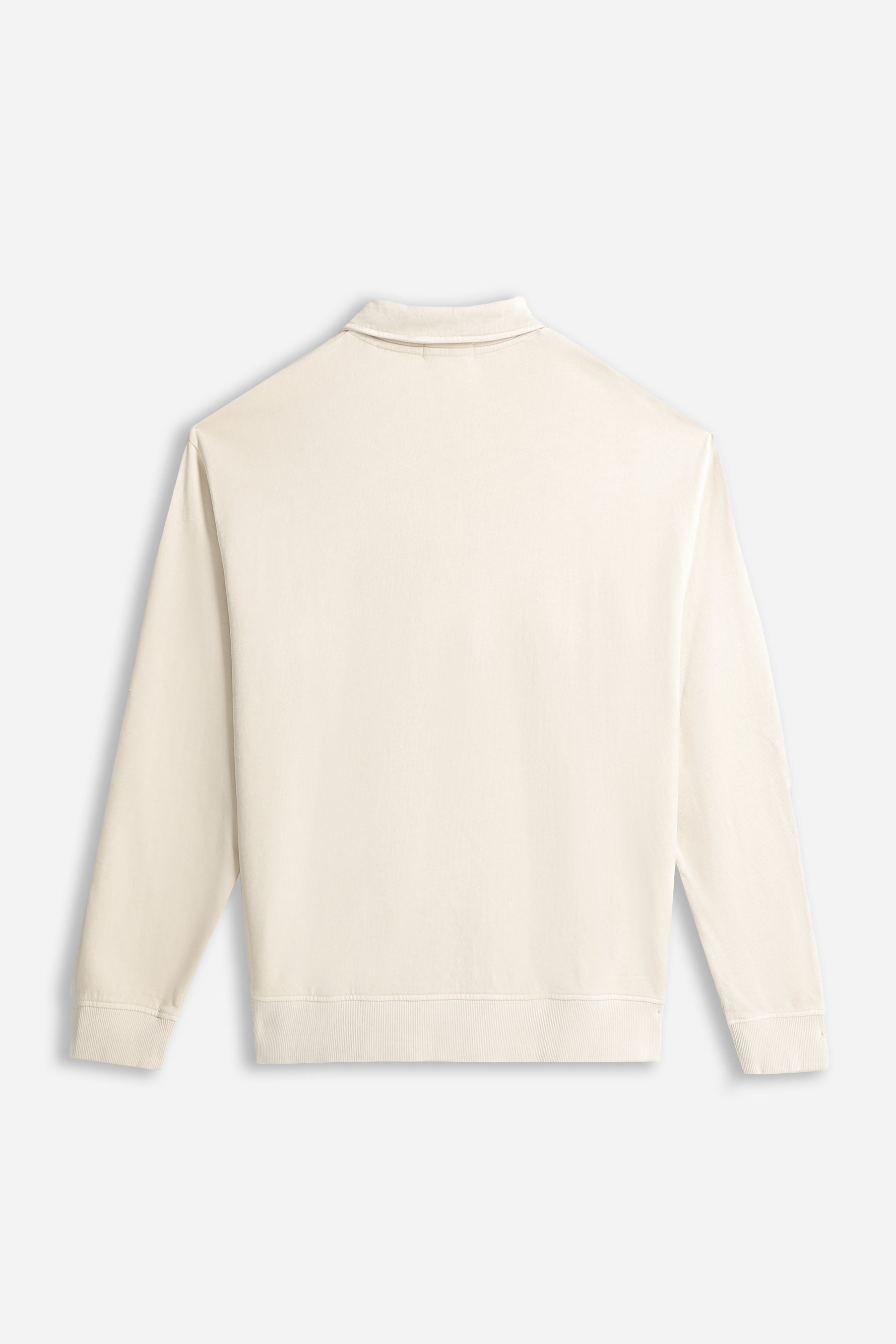 FELPA COLLO CAMICIA BEIGE CHIARO - Sonnybono