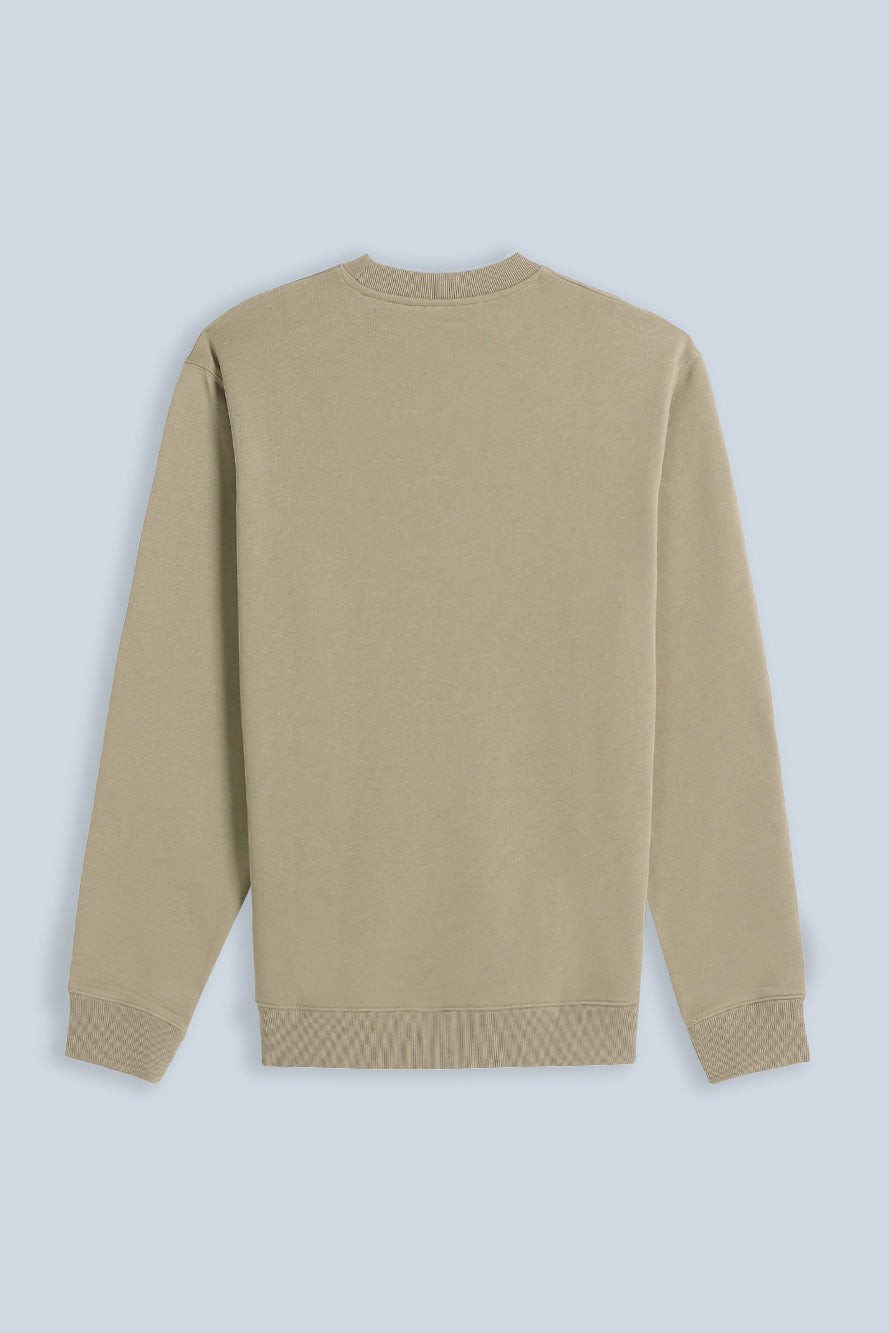 FELPA GIROCOLLO BASIC BEIGE - Sonnybono