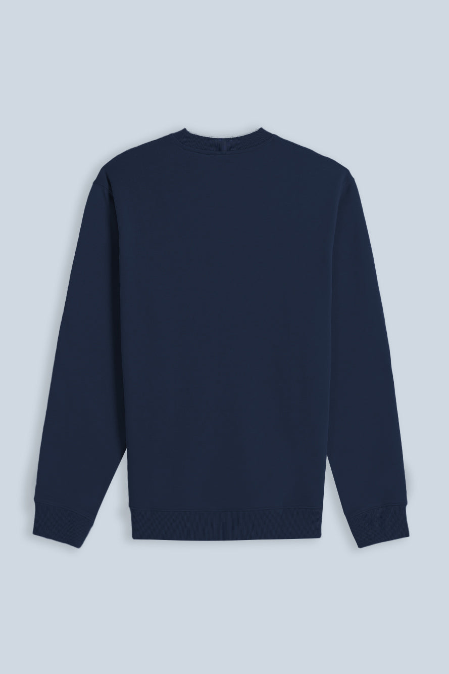 FELPA GIROCOLLO BASIC BLEU - Sonnybono