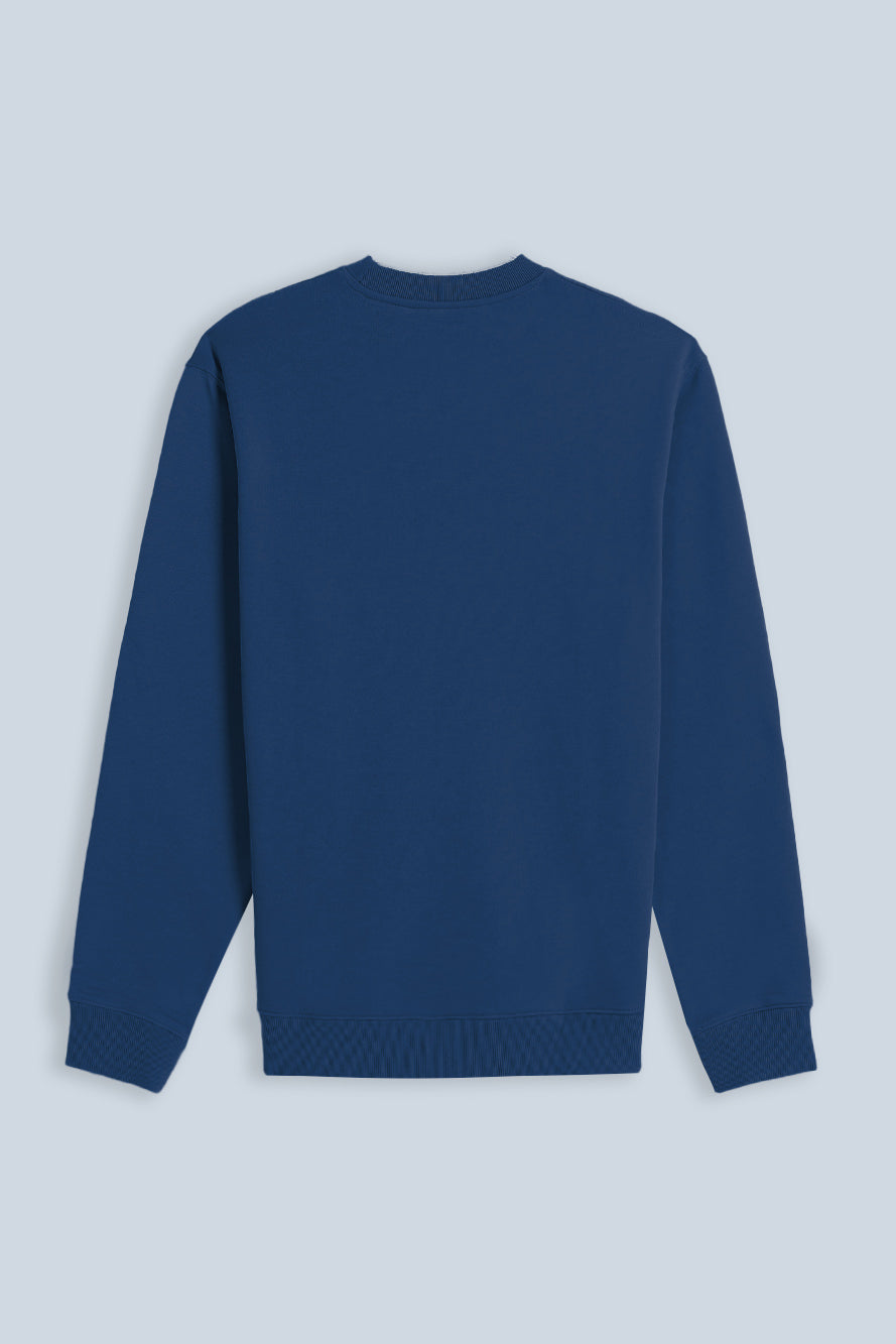FELPA GIROCOLLO BASIC BLUETTE - Sonnybono