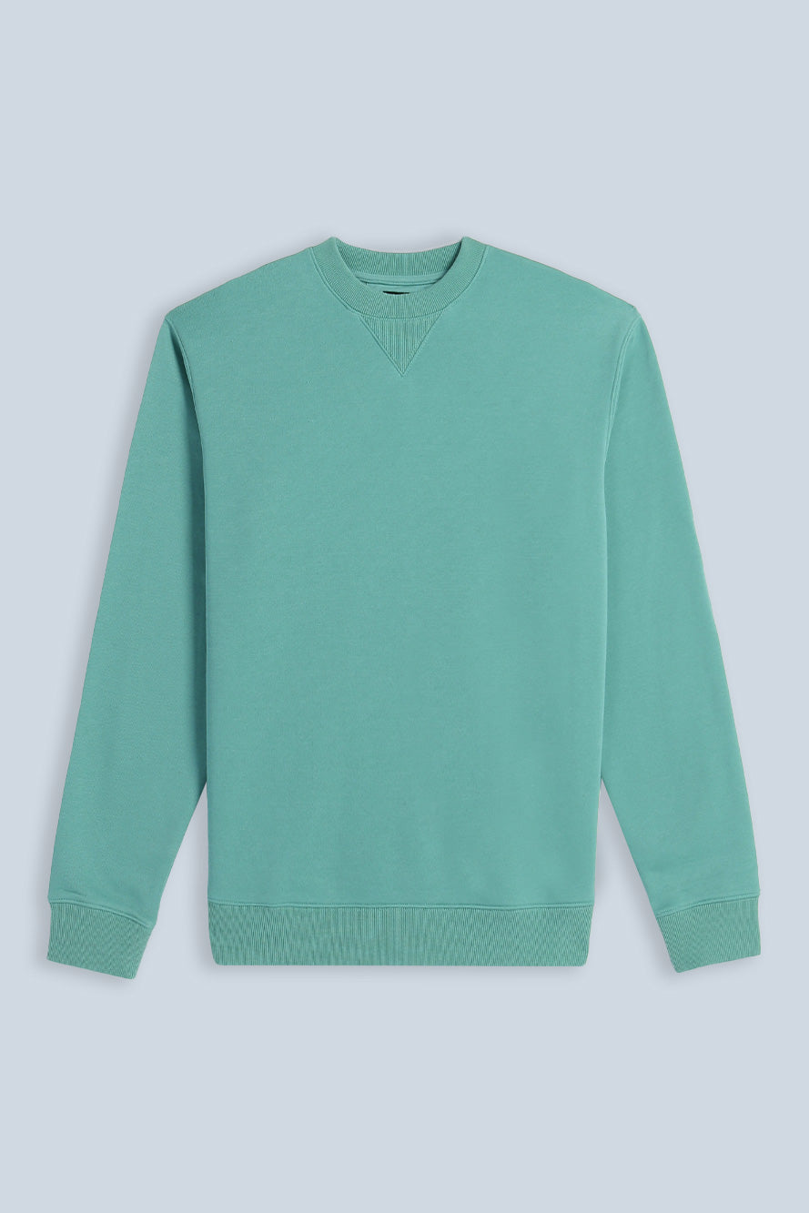 FELPA GIROCOLLO BASIC POLVERE - Sonnybono
