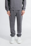 PANTALONE JOGGER DA TUTA GRIGIO SCURO - Sonnybono