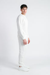 PANTALONE JOGGER DA TUTA PANNA