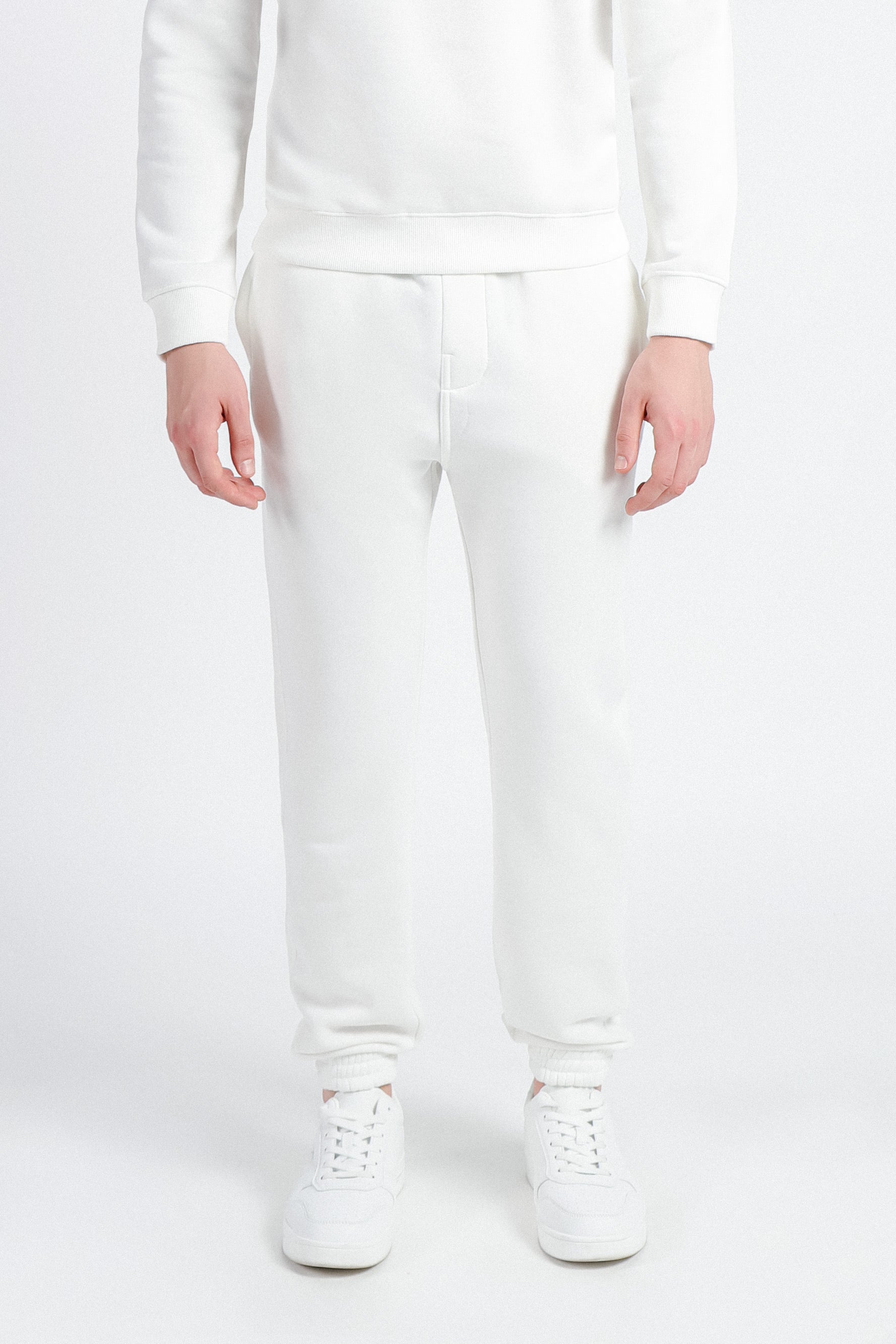 PANTALONE JOGGER DA TUTA PANNA - Sonnybono