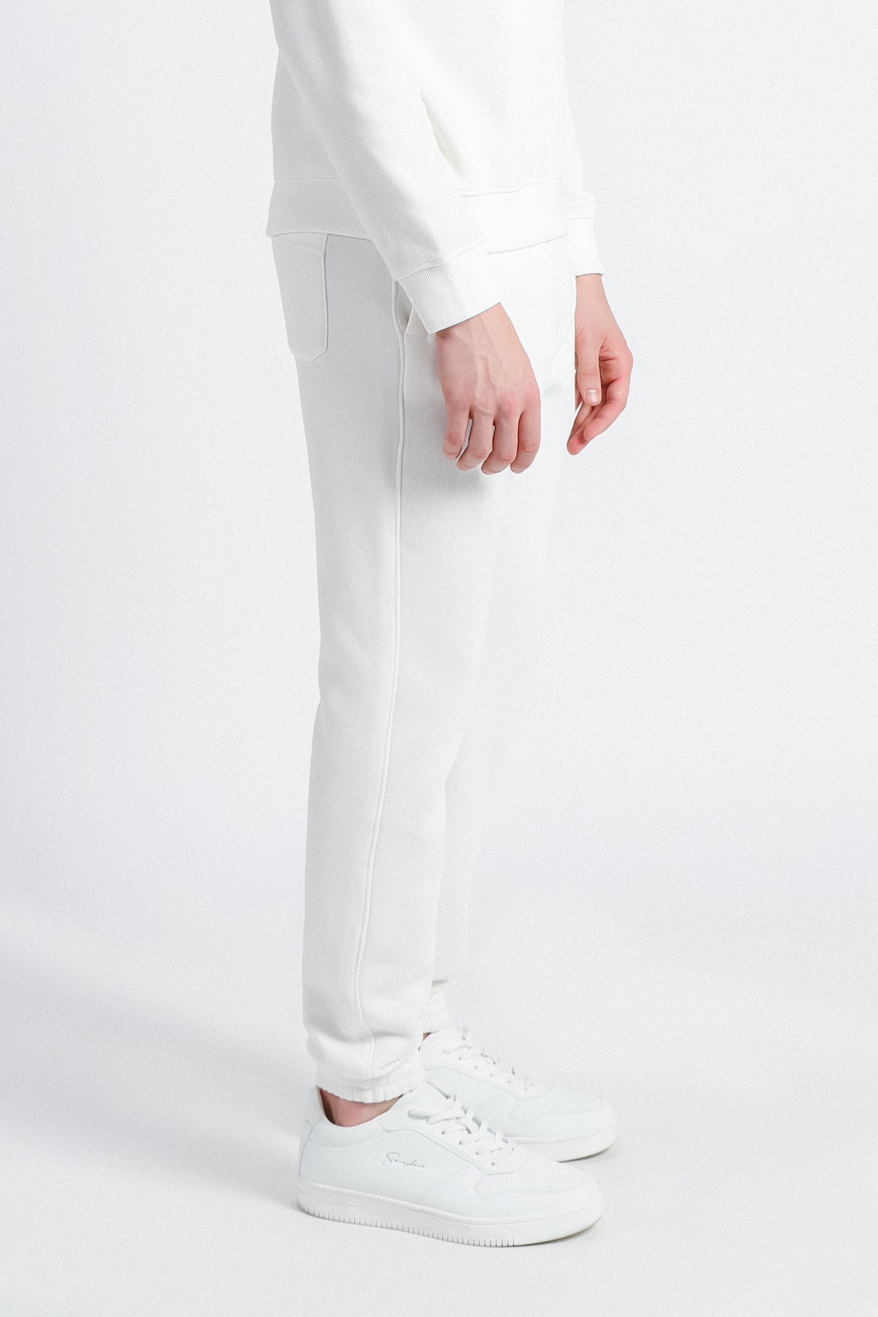 PANTALONE JOGGER DA TUTA PANNA - Sonnybono