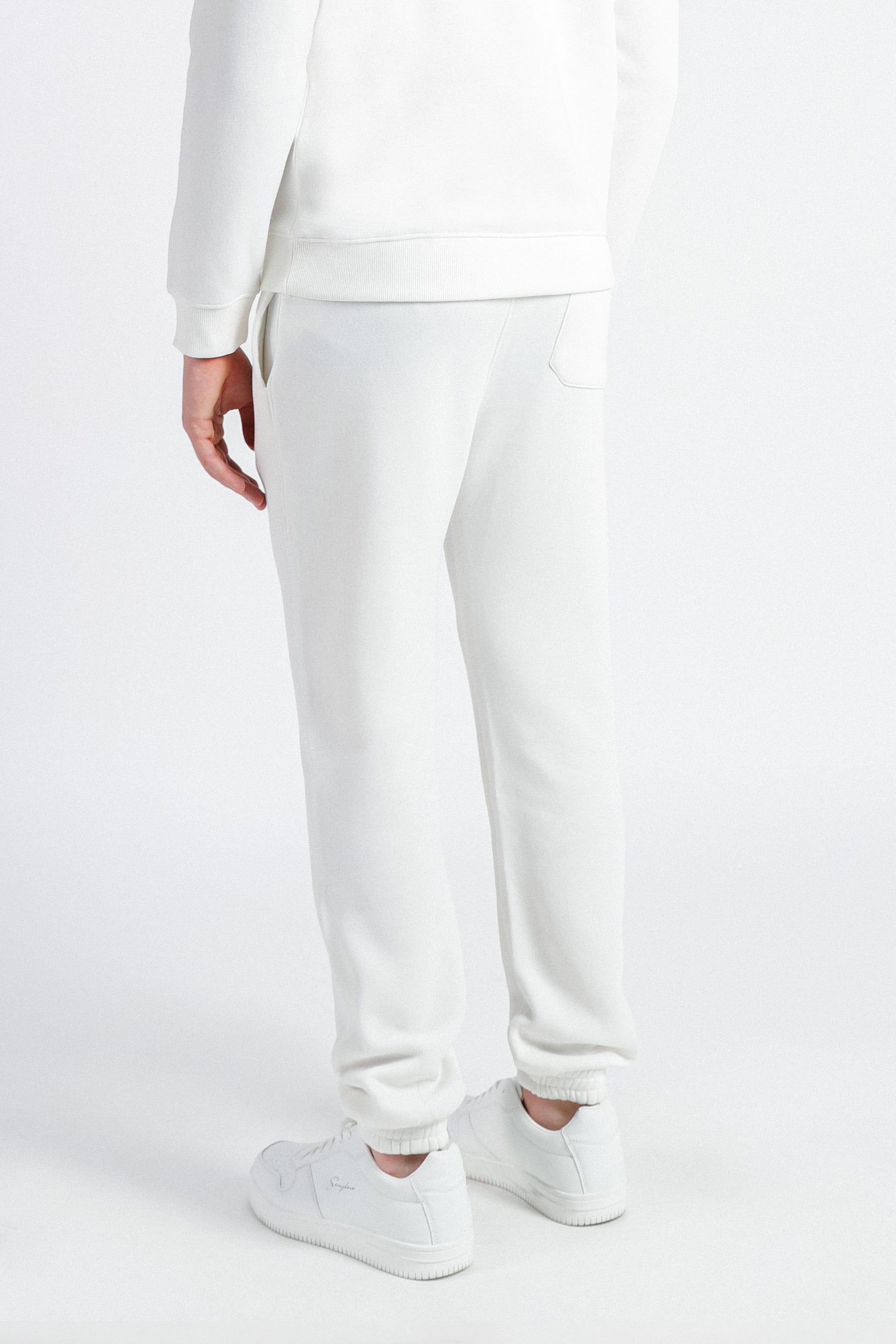 PANTALONE JOGGER DA TUTA PANNA - Sonnybono