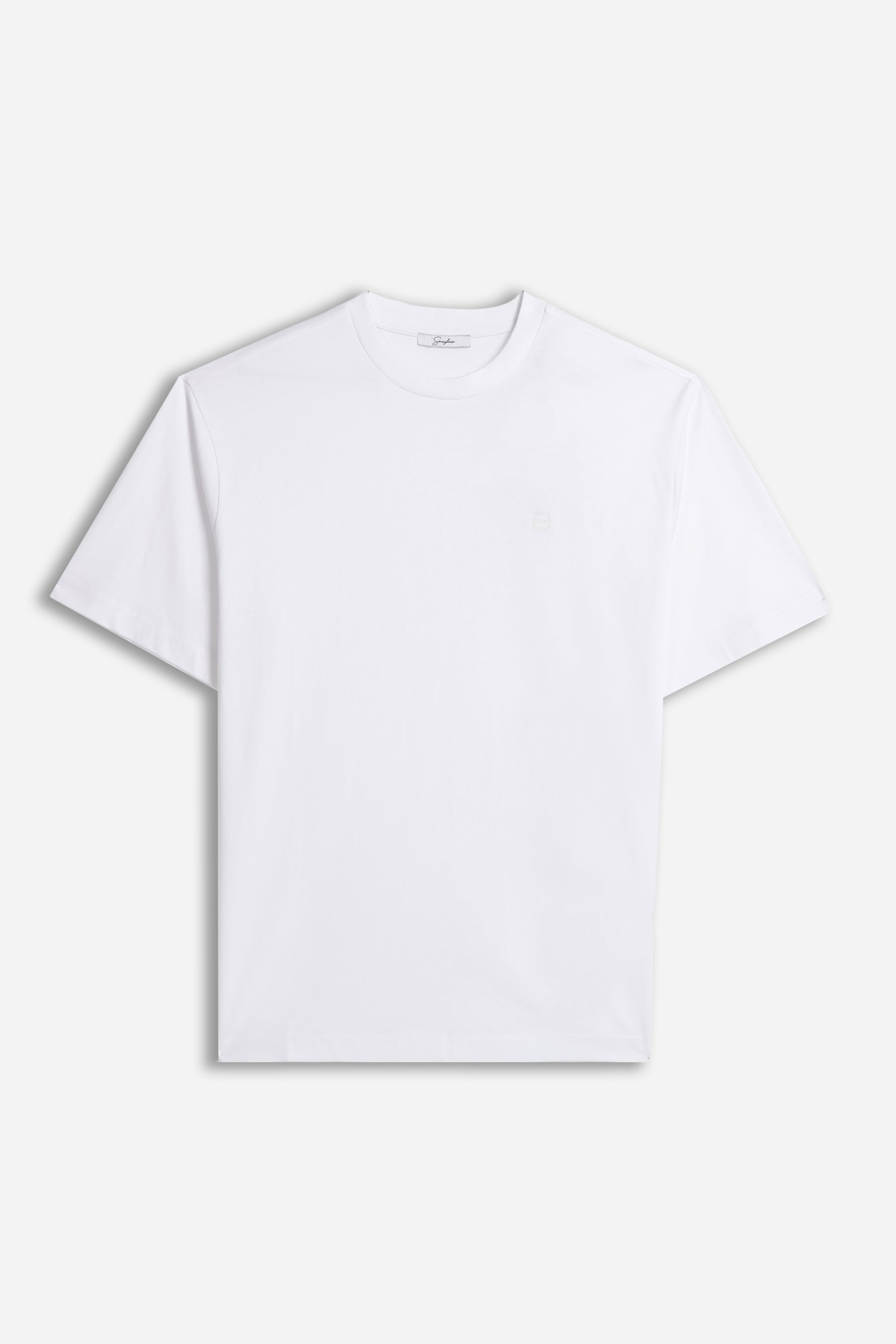 T-SHIRT CON LOGO STAMPATO BIANCO