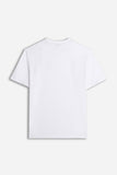 T-SHIRT CON LOGO STAMPATO BIANCO