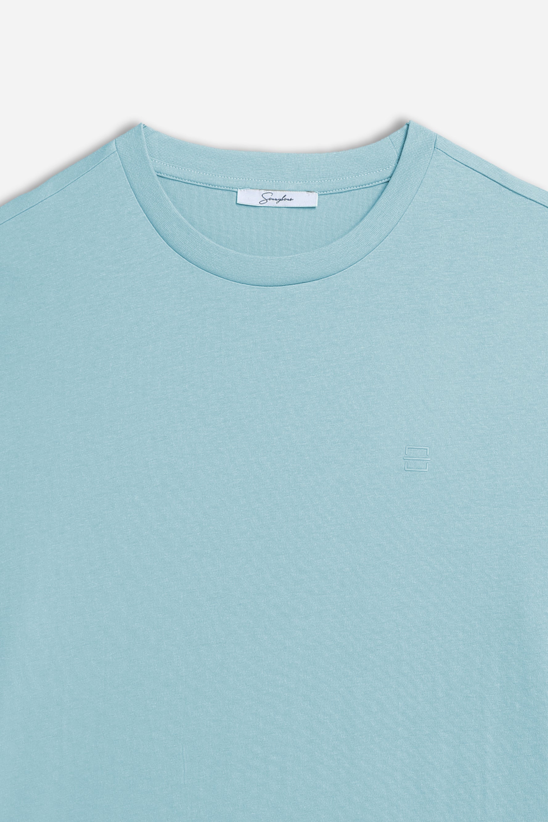 T-SHIRT CON LOGO STAMPATO POLVERE