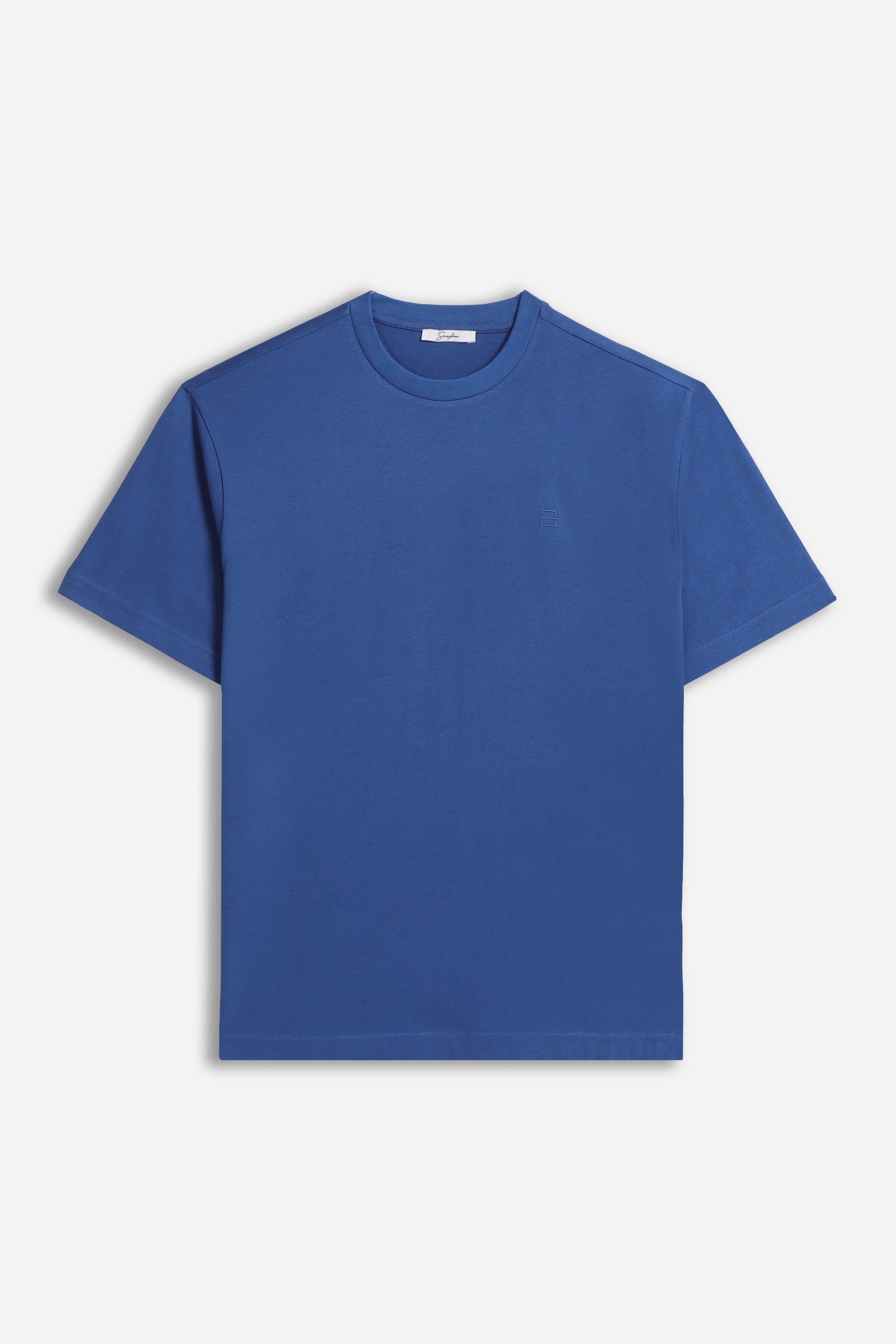 T-SHIRT CON LOGO STAMPATO ROYAL