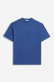 T-SHIRT CON LOGO STAMPATO ROYAL