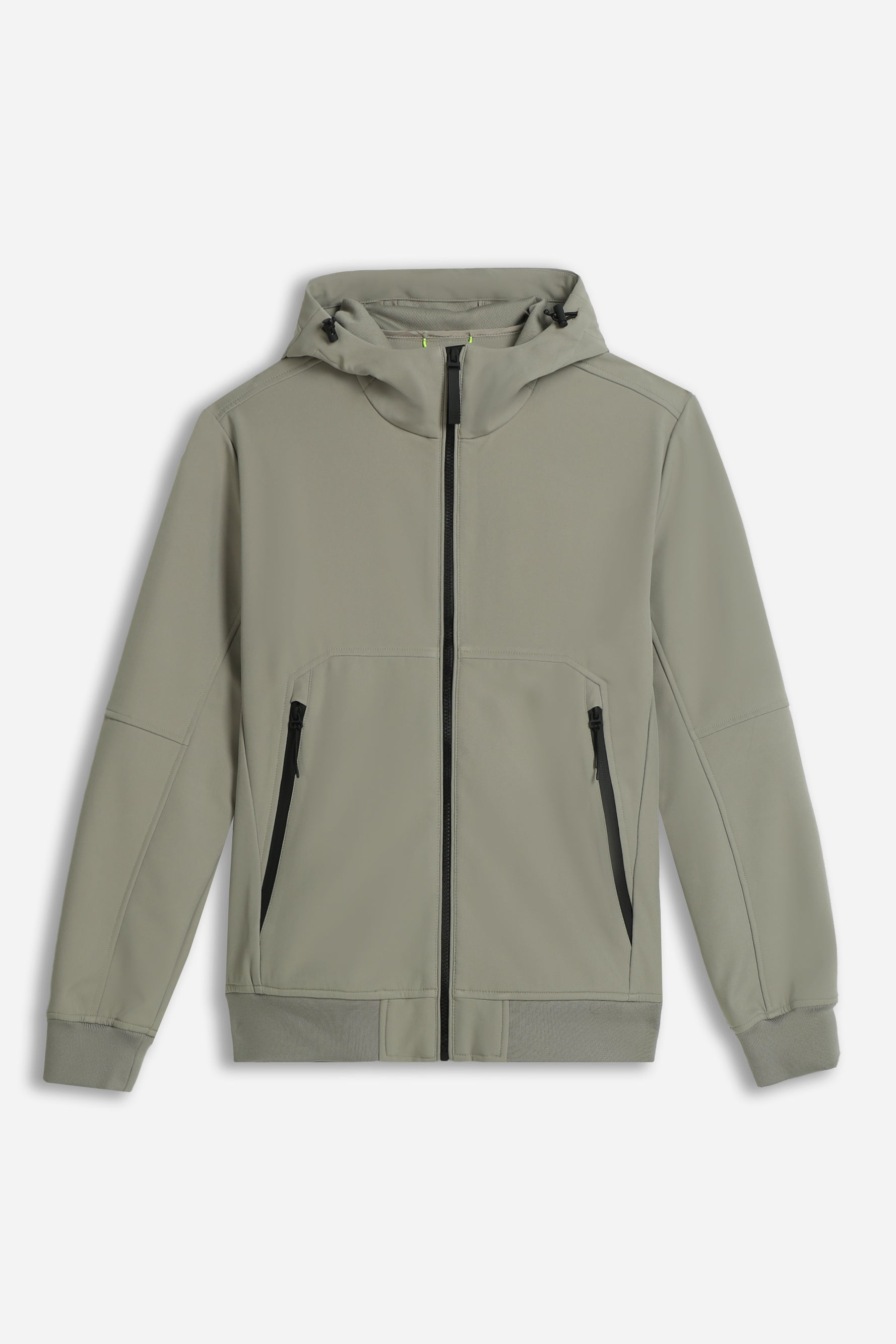 GIUBBOTTO IN SOFTSHELL VERDE MILITARE - Sonnybono