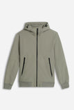 GIUBBOTTO IN SOFTSHELL VERDE MILITARE - Sonnybono